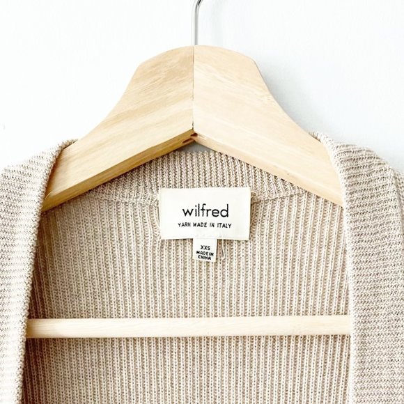 ✨ NWOT Wilfred Manset Tie Up Sweater | Aritzia - Picture 6 of 8